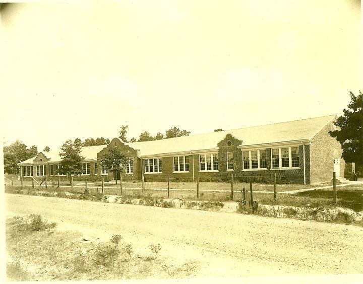 Calvin High School historic 1929 photograph