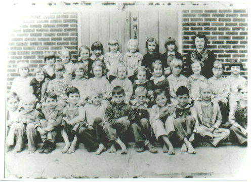 Historic Calvin High School photograph