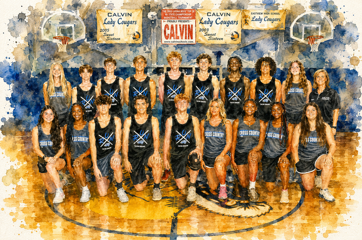 Cross Country at Calvin High School
