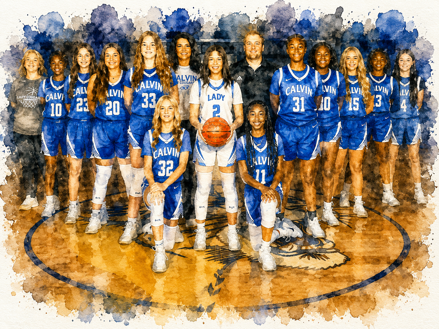 Girls Basketball at Calvin High School